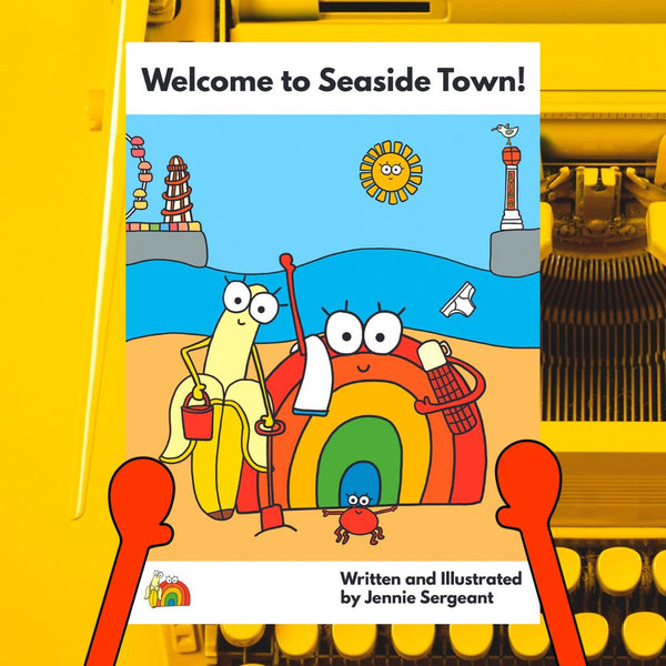 Welcome To Seaside Town! | A6 Zine - Jennie Sergeant Designs