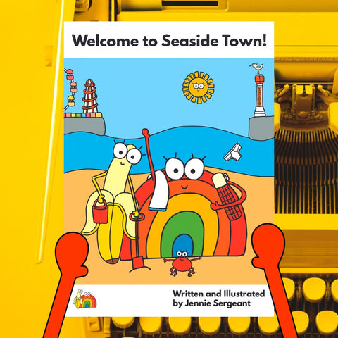 Welcome To Seaside Town! | A6 Zine - Jennie Sergeant Designs